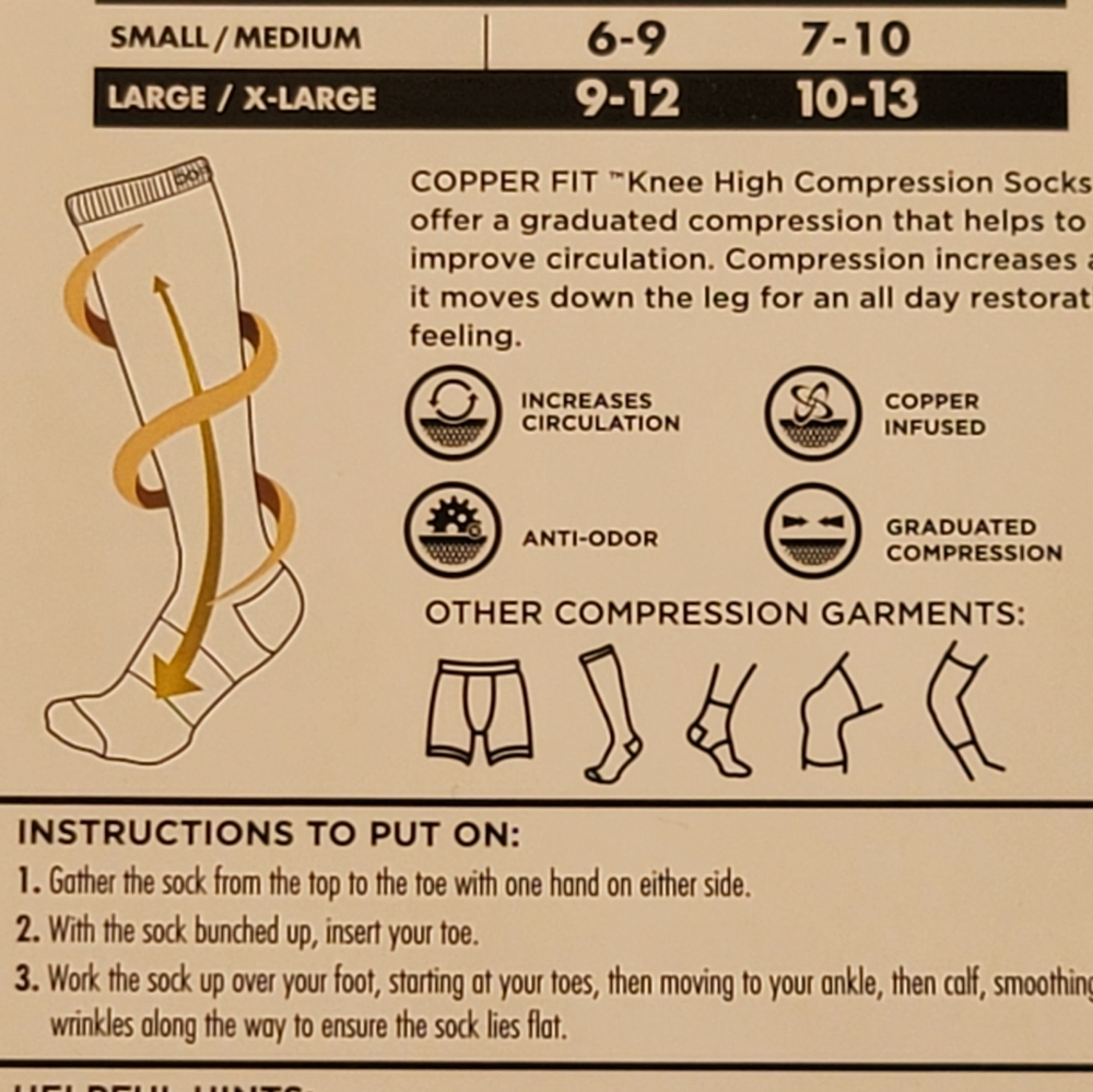 Cooper Compression Socks - Picture 5 of 11